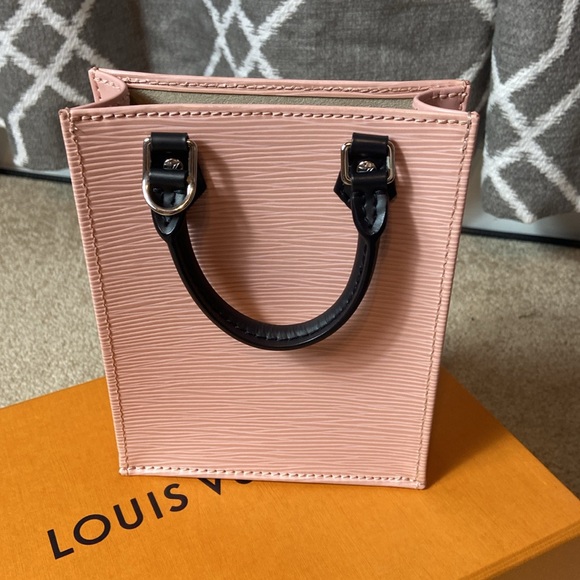 NEW - LOUIS VUITTON EPI LEATHER PETITE SAC PINK CROSSBODY DUSTBAG AND BOX - Picture 3 of 8